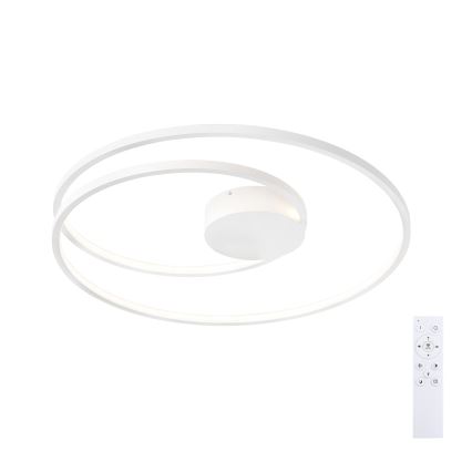 Brilagi - Plafonnier LED dimmable TWISTER LED/75W/230V 3000-6000K Ø 70 cm blanc + télécommande