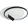 Brilagi - Plafonnier LED dimmable UNITY LED/48W/230V + 1xGU10/3W 3000-6000K 39x45 cm blanc/noir + télécommande
