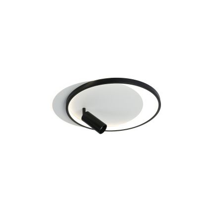 Brilagi - Plafonnier LED dimmable UNITY LED/48W/230V + 1xGU10/3W 3000-6000K 39x45 cm blanc/noir + télécommande