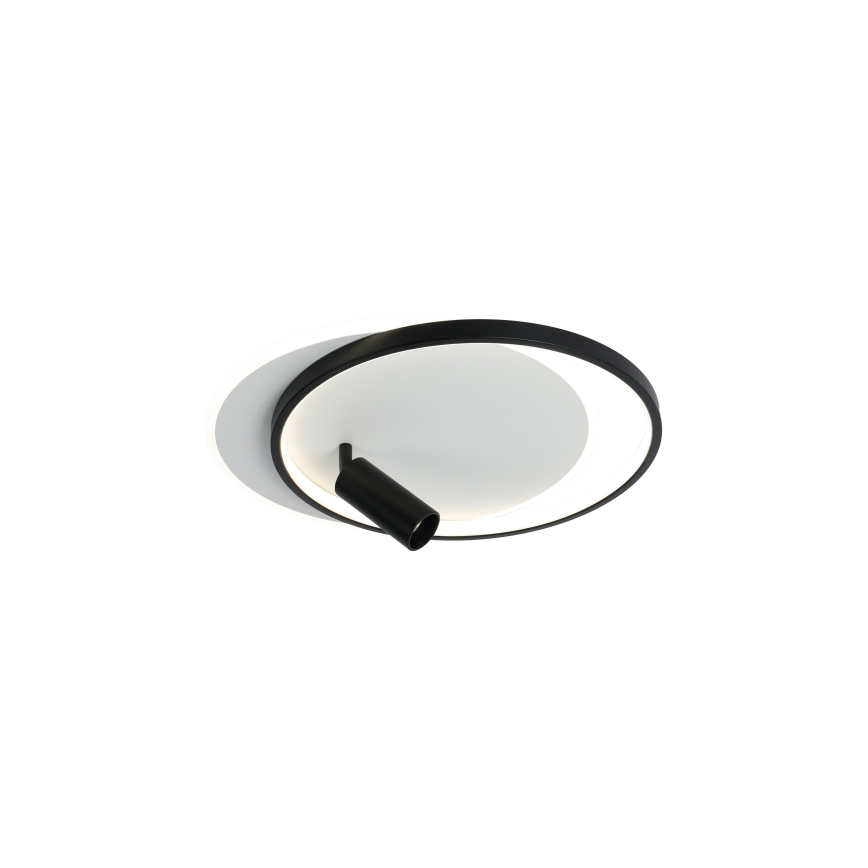 Brilagi - Plafonnier LED dimmable UNITY LED/48W/230V + 1xGU10/3W 3000-6000K 39x45 cm blanc/noir + télécommande