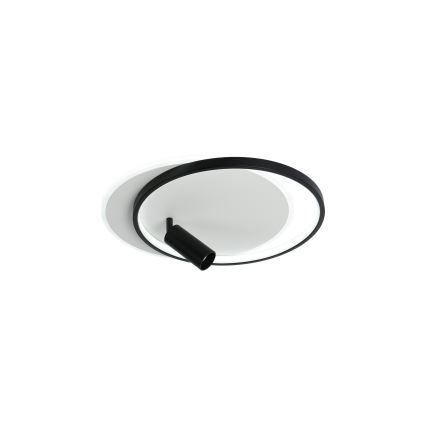 Brilagi - Plafonnier LED dimmable UNITY LED/48W/230V + 1xGU10/3W 3000-6000K 39x45 cm blanc/noir + télécommande