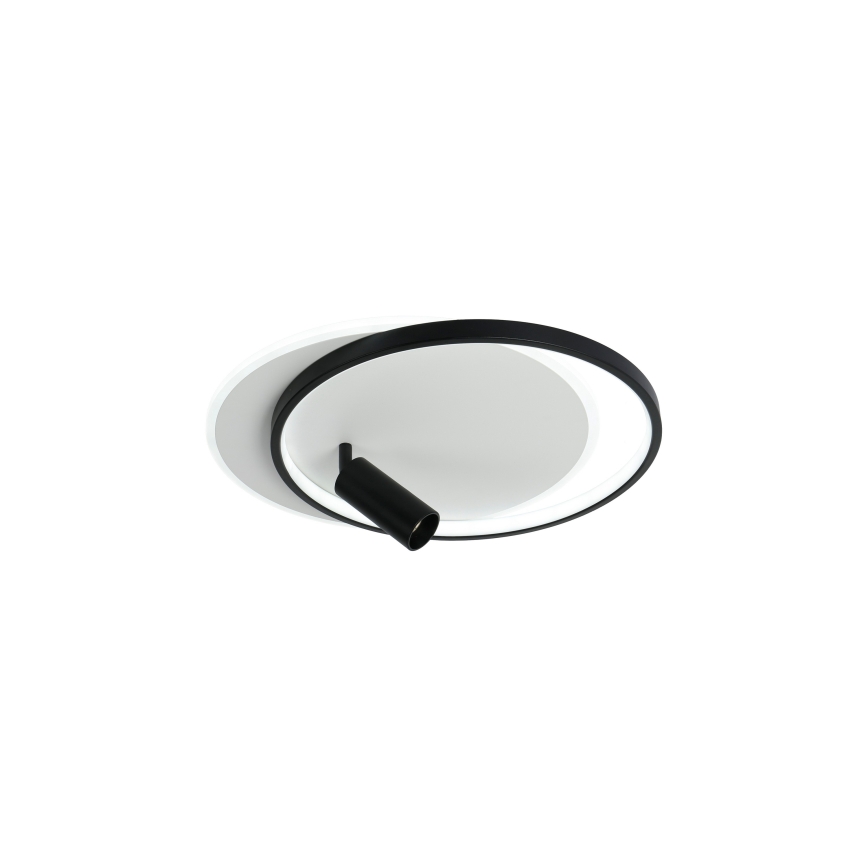 Brilagi - Plafonnier LED dimmable UNITY LED/48W/230V + 1xGU10/3W 3000-6000K 39x45 cm blanc/noir + télécommande