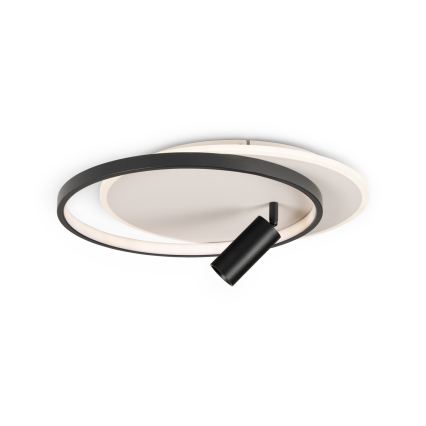 Brilagi - Plafonnier LED dimmable UNITY LED/48W/230V + 1xGU10/3W 3000-6000K 39x45 cm blanc/noir + télécommande