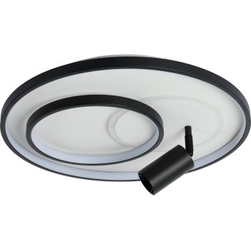 Brilagi - Plafonnier LED dimmable UNITY LED/60W/230V + 1xGU10/3W 3000-6000K Ø 50 cm blanc/noir + télécommande