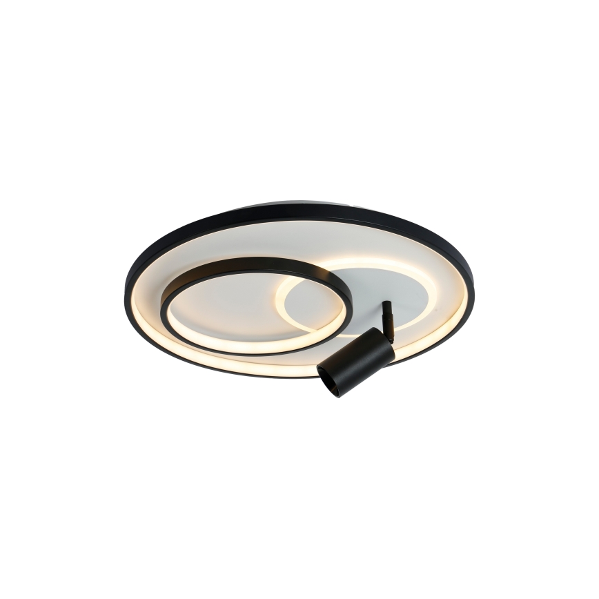 Brilagi - Plafonnier LED dimmable UNITY LED/60W/230V + 1xGU10/3W 3000-6000K Ø 50 cm blanc/noir + télécommande