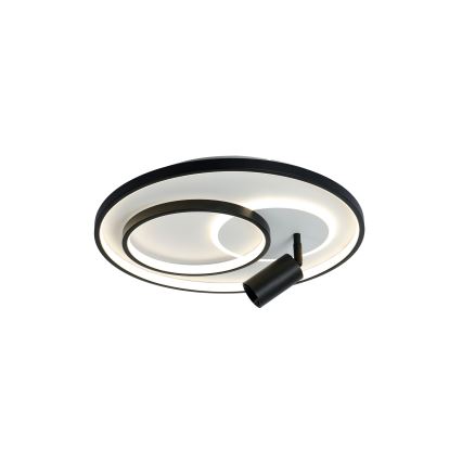 Brilagi - Plafonnier LED dimmable UNITY LED/60W/230V + 1xGU10/3W 3000-6000K Ø 50 cm blanc/noir + télécommande