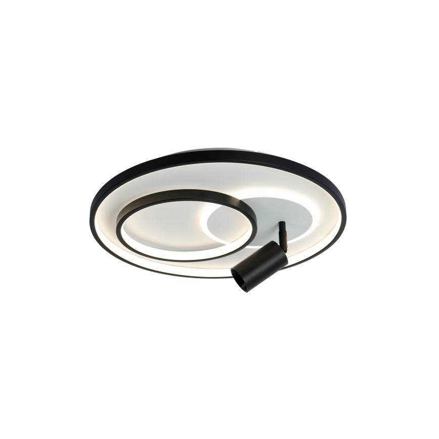 Brilagi - Plafonnier LED dimmable UNITY LED/60W/230V + 1xGU10/3W 3000-6000K Ø 50 cm blanc/noir + télécommande