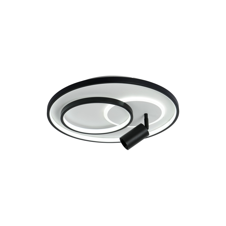 Brilagi - Plafonnier LED dimmable UNITY LED/60W/230V + 1xGU10/3W 3000-6000K Ø 50 cm blanc/noir + télécommande