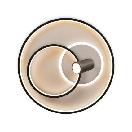 Brilagi - Plafonnier LED dimmable UNITY LED/60W/230V + 1xGU10/3W 3000-6000K Ø 50 cm blanc/noir + télécommande