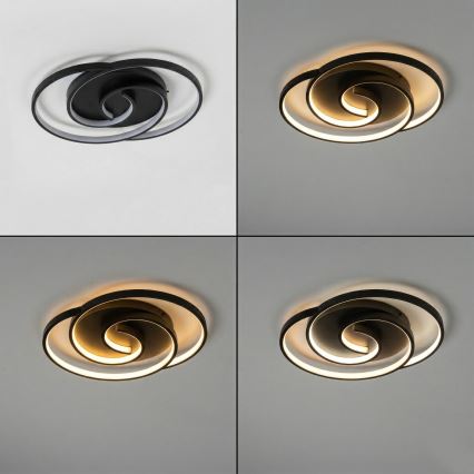 Brilagi - Luminaire de plafond LED dimmable VELO LED/70W/230V 3000-6500K 38x47,8 cm + télécommande