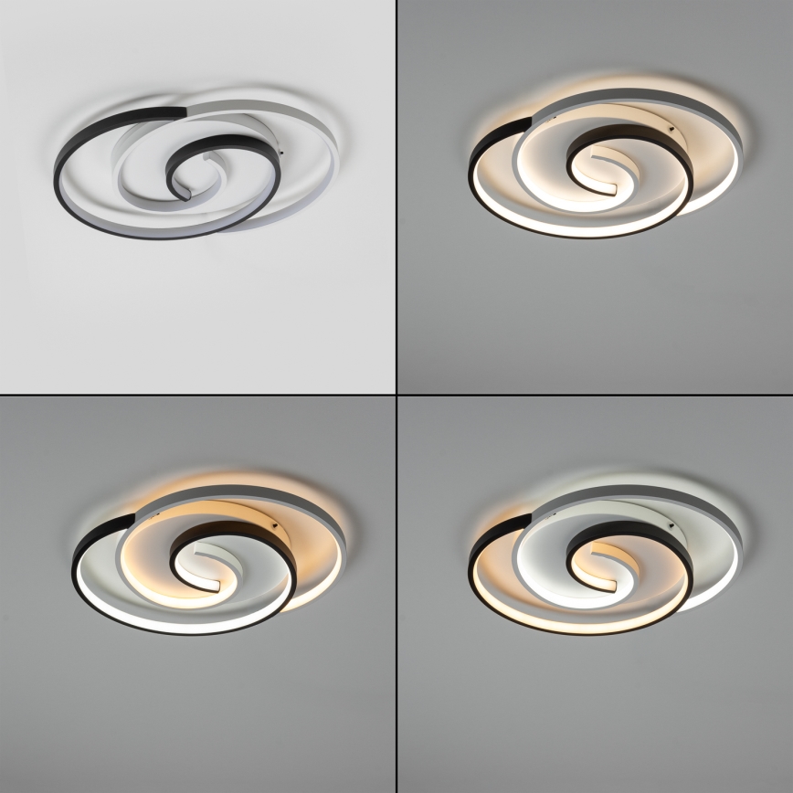 Brilagi - Plafonnier LED dimmable VELO XL LED/83W/230V 3000-6500K 46,7x59,5 cm + télécommande