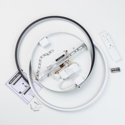 Brilagi - Plafonnier LED dimmable VELO XL LED/83W/230V 3000-6500K 46,7x59,5 cm + télécommande