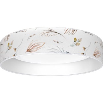 Brilagi - Plafonnier LED dimmable VELVET SMART VARI LED/24W/230V 3000-6500K pr. 45 cm blanc/fleurs + télécommande