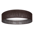 Brilagi - Plafonnier LED dimmable VELVET SMART VARI LED/36W/230V 3000–6500 K Ø 55 cm brun + télécommande