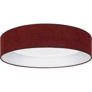 Brilagi - Plafonnier LED dimmable VELVET SMART VARI LED/36W/230V 3000-6500K Ø 55 cm bordeaux + télécommande