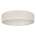 Brilagi - Plafonnier LED dimmable VELVET SMART VARI LED/36W/230V 3000-6500K Ø 55 cm crème + télécommande