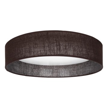 Brilagi - Plafonnier LED dimmable VELVET SMARTIX LED/24W/230V 3000-6000K Ø 45 cm brun Wi-Fi Tuya Beacon + télécommande