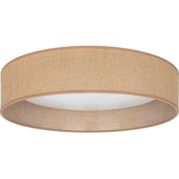 Brilagi - Plafonnier LED dimmable VELVET SMARTIX STARS LED/24W/230V 3000-6000K Ø 45 cm beige Wi-Fi Tuya Beacon + télécommande