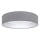 Brilagi - Plafonnier LED dimmable VELVET SMARTIX STARS LED/24W/230V 3000–6000K Ø 45 cm gris Wi‑Fi Tuya Beacon + télécommande