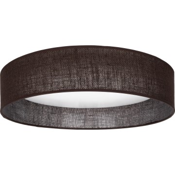 Brilagi - Plafonnier LED dimmable VELVET SMARTIX STARS LED/24W/230V 3000–6000K Ø 45 cm marron Wi‑Fi Tuya Beacon + télécommande