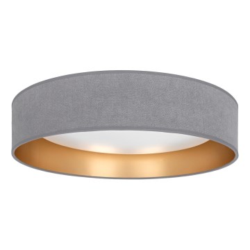 Brilagi - Plafonnier LED dimmable VELVET SMARTIX STARS LED/36W/230V 3000–6000 K Ø 55 cm gris/doré Wi‑Fi Tuya Beacon + télécommande