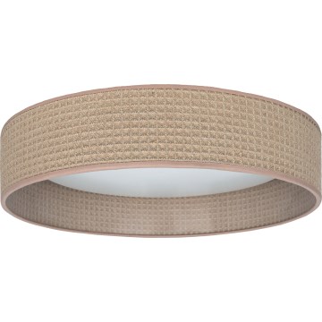 Brilagi - Plafonnier LED dimmable VELVET SMARTIX STARS LED/36W/230V 3000-6000K Ø 55 cm beige Wi-Fi Tuya Beacon + télécommande