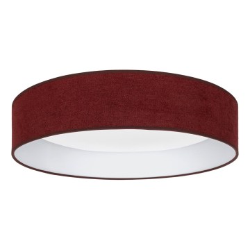 Brilagi - Plafonnier LED dimmable VELVET SMARTIX STARS LED/36W/230V 3000-6000K Ø 55 cm bordeaux Wi-Fi Tuya Beacon + télécommande