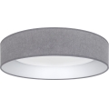 Brilagi - Plafonnier LED dimmable VELVET SMARTIX STARS LED/36W/230V 3000-6000K Ø 55 cm gris Wi-Fi Tuya Beacon + télécommande