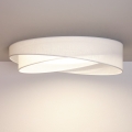 BRILAGI - Plafonnier LED dimmable VELVET TWIST LED/36W/230V 3000–6000K Ø 65 cm Wi-Fi Tuya Beacon blanc + télécommande