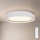 Brilagi - Plafonnier LED dimmable WALDO LED/48W/230V 3000-6500K Ø 40 cm blanc/argenté + télécommande