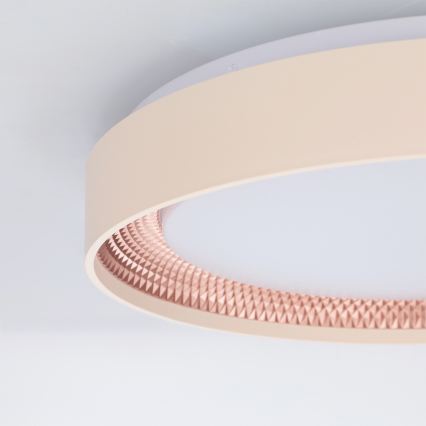 Brilagi - Plafonnier LED dimmable WALDO LED/48W/230V 3000-6500K Ø 40 cm beige/doré + télécommande