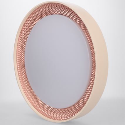 Brilagi - Plafonnier LED dimmable WALDO LED/48W/230V 3000-6500K Ø 40 cm beige/doré + télécommande