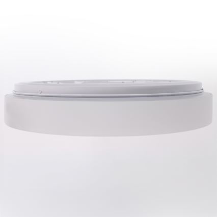 Brilagi - Plafonnier LED dimmable WALDO LED/48W/230V 3000-6500K Ø 40 cm blanc/argenté + télécommande