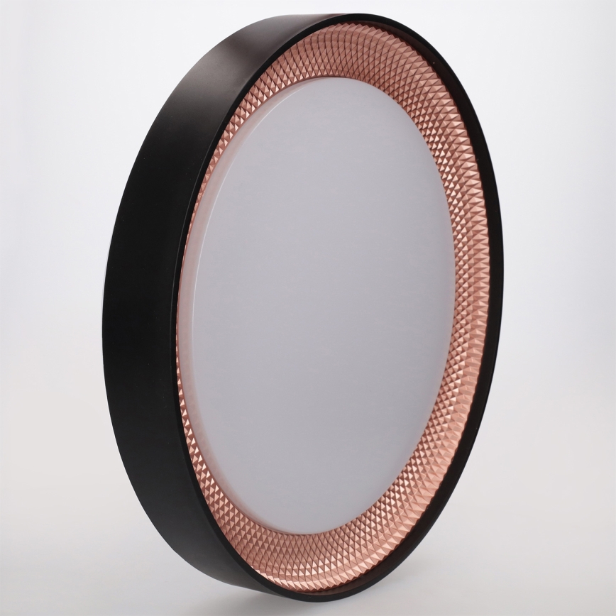 Brilagi - Plafonnier LED dimmable WALDO LED/48W/230V 3000-6500K Ø 40 cm noir/doré + télécommande