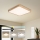 Brilagi - Plafonnier LED dimmable WOODLINE SQUARE LED/80W/230V 3000-6000K chêne 60x60 cm + télécommande
