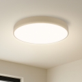 Brilagi - Plafonnier LED Dimmerable SMART POOL LED/48W/230V 3000-6000K 40 cm Wi-Fi Tuya beige + télécommande