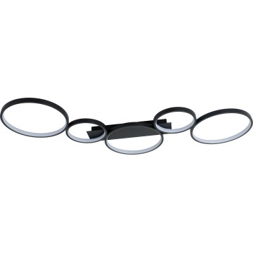 Brilagi - Plafonnier LED ECHO LED/60W/230V 4000K 45x110 cm noir