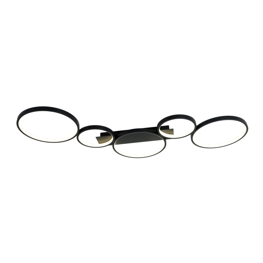 Brilagi - Plafonnier LED ECHO LED/60W/230V 4000K 45x110 cm noir