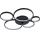 Brilagi - Plafonnier LED ECHO LED/60W/230V 4000K 50x57 cm noir