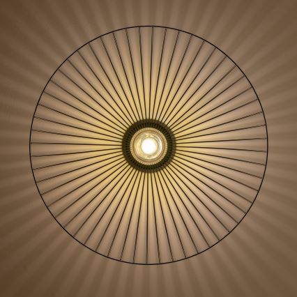 Brilagi - Plafonnier LED en applique CERIA WIRE 1xE27/40W/230V Ø 60 cm noir