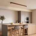 BRILAGI - Plafonnier LED en applique GARDALINE LED/90W/230V 120 cm chêne