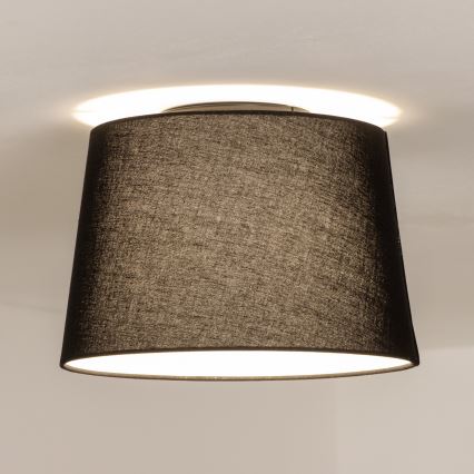 Brilagi - Plafonnier LED en saillie CERIA 1xE27/40W/230V Ø 30 cm noir