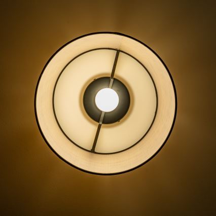 Brilagi - Plafonnier LED en saillie CERIA 1xE27/40W/230V Ø 35 cm beige