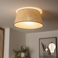 Brilagi - Plafonnier LED en saillie CERIA 1xE27/40W/230V Ø 50 cm beige