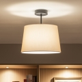 Brilagi - Plafonnier LED en saillie CERIA 1xE27/60W/230V Ø 30 cm noir/beige