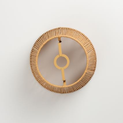 Brilagi - Plafonnier LED en saillie CERIA BOHO 1xE27/40W/230V Ø 28 cm brun/chêne