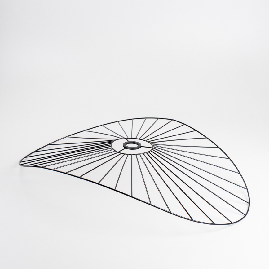 Brilagi - Plafonnier LED en saillie CERIA WIRE 1xE27/40W/230V 60x80 cm noir/chêne