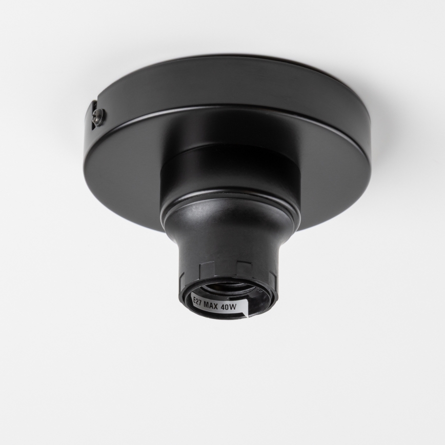 Brilagi - Plafonnier LED en saillie CERIA WIRE 1xE27/40W/230V Ø 26 cm noir