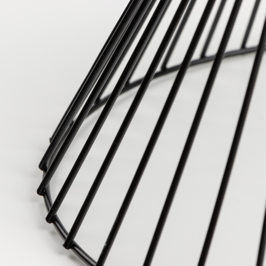 Brilagi - Plafonnier LED en saillie CERIA WIRE 1xE27/40W/230V Ø 30 cm noir/chêne