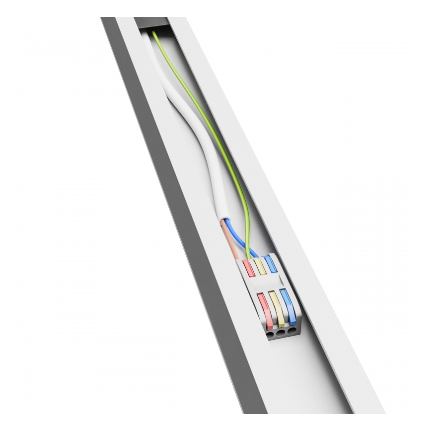 Brilagi - Plafonnier LED en saillie FULLDAY LED/20/30/40W/230V 2700/4000/6000K 120 cm UGR19 blanc